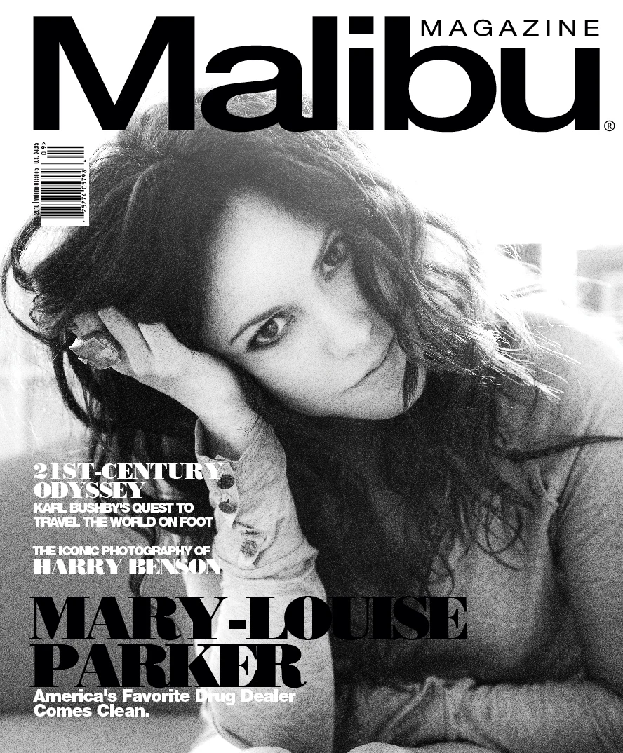 Malibu Magazine cover featuring Mary-Louise Parker